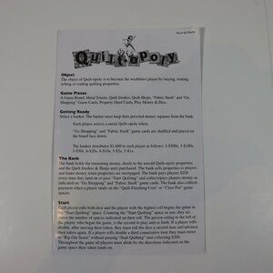 Quilt-opoly Replacement Rules